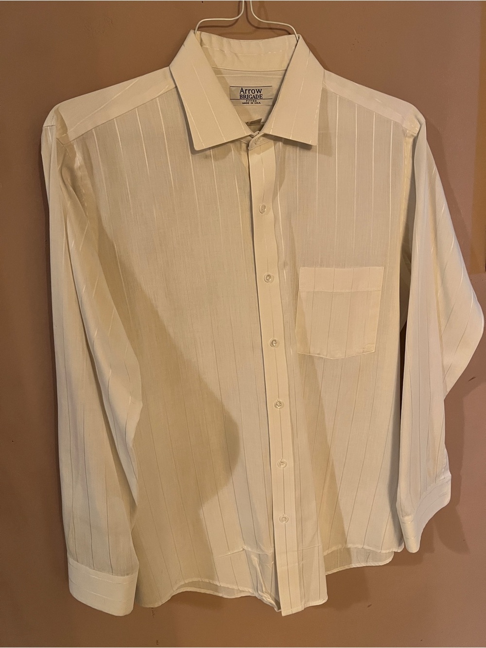 Vintage ARROW Brigade dress shirt, 16 32/33.